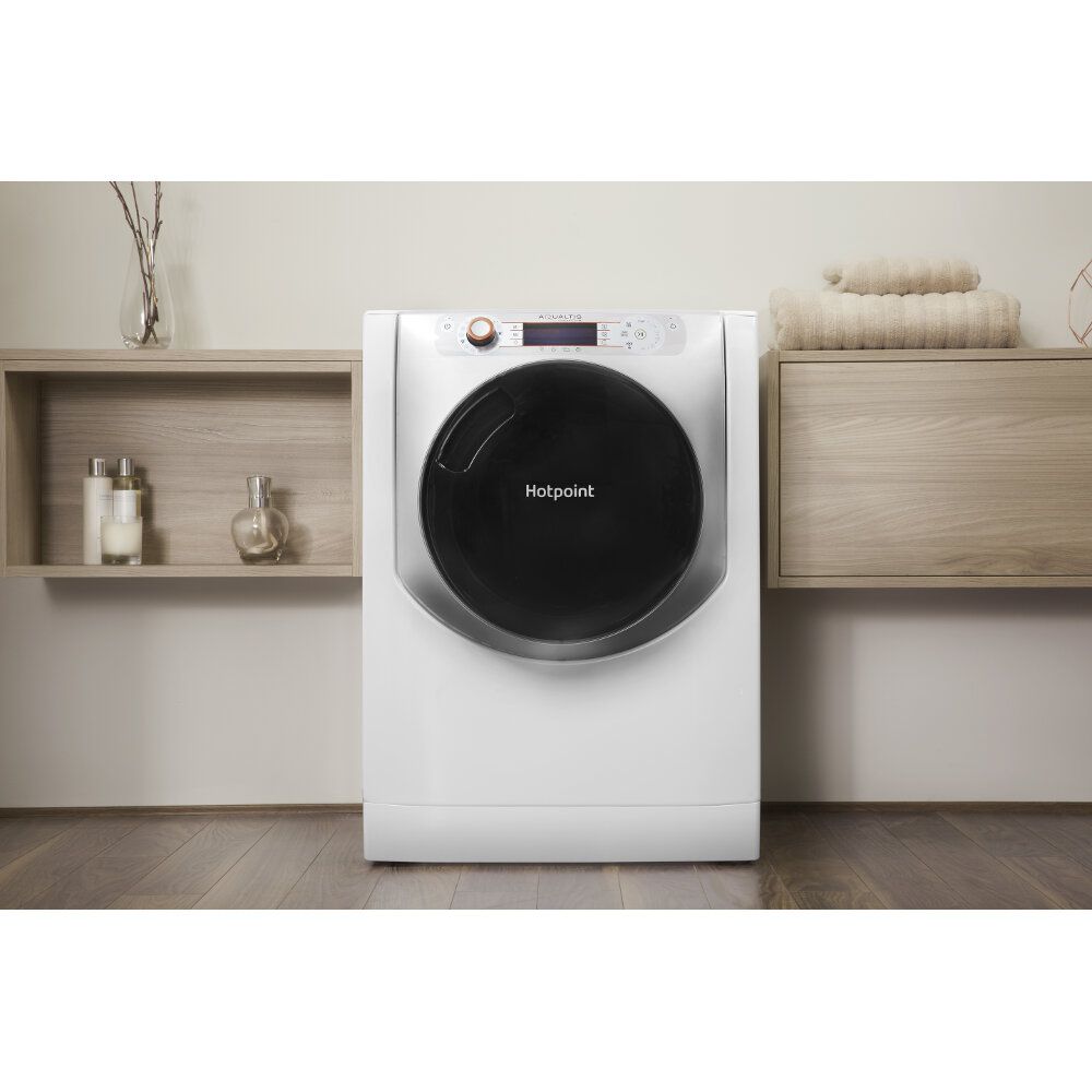 Masina De Spalat Rufe Cu Uscator Hotpoint Ariston Aqualtis AQD1171D ...